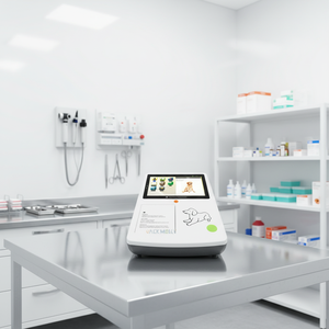 JM-6032 Elettrocardiografo Veterinario con Touchscreen da 7 Pollici, 3 Canali, Stampante Interna, Scheda SD a Colori - Product Image 1