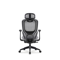 Chaise de bureau inclinable et réglable en maille JOHOOFURNITURE avec appui-tête réglable et coussin épais pour salle de conférence - Usine chinoise