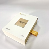 Tiroir Parfum Ruban Poignée Insert Souple Logo Personnalisé Taille Personnalisée Personnalisation Premium Boîte Parfum Haut de Gamme