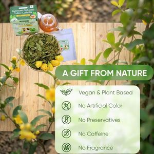 Cold-Dried Gymnema and Yellow Camellia Herbal <b>Tea</b> Bags Vietnamese Origin Organic for Wellness Ritual Private Label - Product Image 3