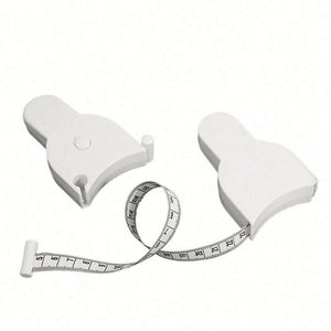 Cinta Métrica Retráctil para Cintura, Fitness y Costura, Cinta Métrica Automática Suave con Logotipo para Regalo Promocional - Product Image 3