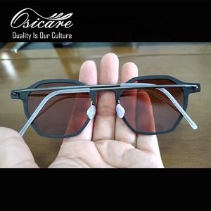 Gafas de Sol Polarizadas de <span class=keywords><strong>Marca</strong></span> de Lujo, Personalizadas, con Montura de Titanio, para Hombre, Diseño de Diseñador - Product Image 2