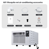 Climatiseur portable à bas prix avec réfrigérant R290 de bonne qualité, climatisation rapide, mini climatiseur de fenêtre