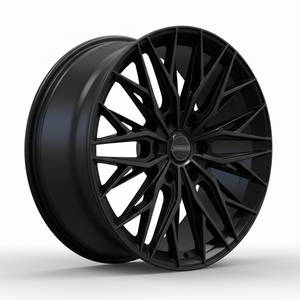 Llantas Forjadas con Diseño Elegante de Rayos Solares: Ruedas Negras Brillantes de 20 Radios - Alta Capacidad de Carga para Sedán y SUV - Product Image 3