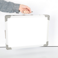 Tableau magnétique effaçable à sec pliable de 12x16 pouces-pour bureau, maison et école, calendrier de bureau et notes autocollantes, tableau d'affichage