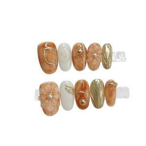 <span class=keywords><strong>Uñas</strong></span> Acrílicas Hechas a Mano Personalizadas de Alta Calidad, <span class=keywords><strong>Diseños</strong></span> Cuadrados y Ovalados de Lujo <span class=keywords><strong>para</strong></span> Salón de <span class=keywords><strong>Uñas</strong></span>, Fácil Aplicación con los Dedos - Product Image 1