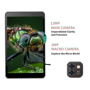 Tablette PC tactile 4G de 8 pouces avec Android 14, processeur Qualcomm Octa Core, personnalisable OEM, pour appels vidéo, divertissement, travail de bureau, éducation des enfants - Product Image 3