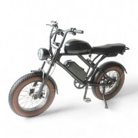 Vélo électrique à double batterie 500W à suspension complète, vélo électrique à cadre en acier de 20 "avec puissance de 48V 10.4Ah + 15,6 Ah