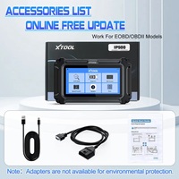 Escáner Automotriz Profesional XTOOL IP500-DJC, Herramienta de Diagnóstico de Automóviles Bidireccional para la Serie FCA