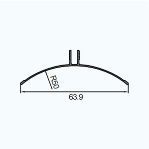 Nhà Sản Xuất Tùy Chỉnh Phòng Sạch Phân Vùng Góc Niêm Phong Nhôm Hồ Sơ Nhôm Đùn Hồ Sơ - Product Image 6