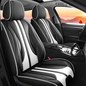 Custom <strong>Car</strong> Seat Covers Full <strong>Set</strong> Luxury PU Leather <strong>Car</strong> Seat Cushions Waterproof Universal Fit for <strong>Cars</strong> - Product Image 6