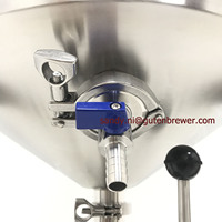 Cuve de Fermentation Guten Brew pour Bière Artisanale à Vendre – 30L, 55L, 70L – Cuve de Fermentation en Acier Inoxydable pour Équipement de Brassage de Bière Artisanale