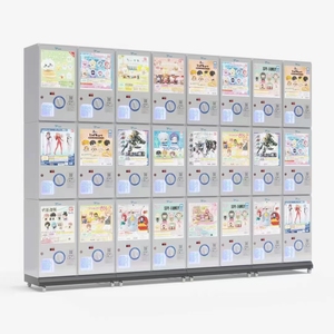 Máquina Expendedora de Alta Calidad que Funciona con Monedas, de Metal y Vidrio Templado, para Cápsulas de Juguetes Gacha de Tamaño 50-80, Pequeña y Conveniente, en Inglés - Product Image 6