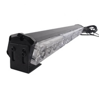 Barre lumineuse DC10-30V Traffic Advisor Dual colour ambre white Led Feux d'avertissement stroboscopiques d'urgence Barre directionnelle