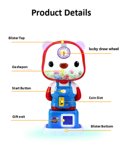 自動ツイスト卵自動販売機コイン操作ギフトゲーム機屋内商用カスタムカプセル自動販売機 - Product Image 6