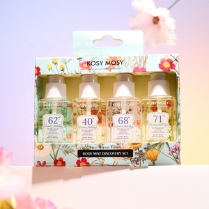 Parfum Kosy Mosy Brise Méditerranéenne pour femmes, parfum marin frais, senteur de <span class=keywords><strong>vacances</strong></span> en bord de mer, 50 ml * 4, Brise Méditerranéenne - Product Image 2