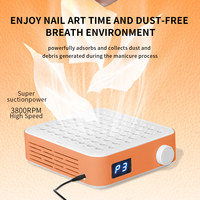 SNRQI OEM/ODM extracteur de poussière en cuir doux au toucher délicat WL001 collecteur de poussière d'ongle 3800 tr/min Turbo sans brosse Purification rapide AIR