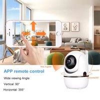 Caméras de sécurité intelligentes pour la maison, 2MP PTZ, 1080P, Wifi, surveillance des animaux domestiques et des bébés, caméra IP, surveillance sans fil, caméras de suivi intelligentes