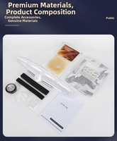 Kotak Sambungan Kabel Resin Tipe Lurus, Kit Sambungan Kabel Tahan Air IP68 untuk Penyambungan Kabel Tegangan Rendah