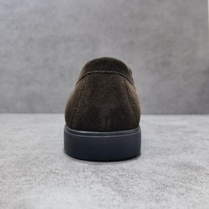 Zapatos Formales de Hombre Tipo Penny Loafer, Casuales de Negocios, Sin Cordones, de Verano, de Cuero Genuino Transpirable, con Punta Redonda - Product Image 5