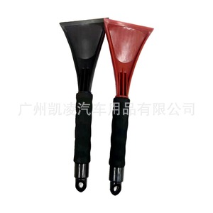 <b>Ice</b> <b>Scraper</b> 30.5cm Black And Red Soft Rubber Handle With Sleeve For Car Window Snow Removal - Product Image 4