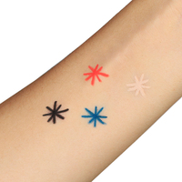 Viva la diva Makeup Crayon eyeliner longue durée de haute qualité 4 couleurs (noir, nude, orange, sarcelle)