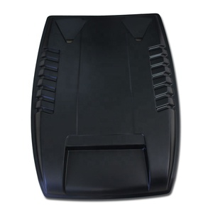 ABS Black Bonnet Scoops Cover for Ford Ranger T7 2015-2017 2018-2021 <strong>Engine</strong> Protector AUTO Exterior Accessories - Product Image 2