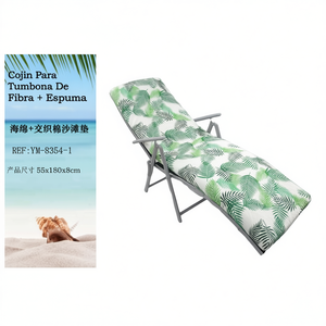 Tappetino da Spiaggia in Cotone Intrecciato TUMBONA 55*180*8CM-1 con Cuscini e Poggiatesta in Spugna - Product Image 3