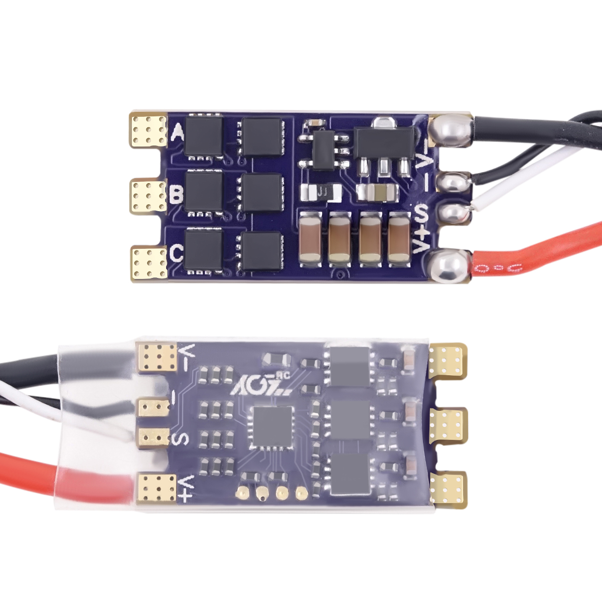 AGFRC 30A недорогой 4S Blheli_S Dshot 4,5g контроллер скорости ESC RC Запчасти FPV гоночный Дрон модель
