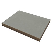 Plateau de présentation de bagues de luxe en bois de noyer grainé 35 cm, organisateur professionnel de bracelets en velours gris clair, insert de tiroir de vitrine