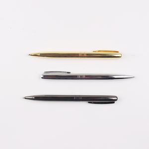 ปากกาลูกลื่นโลหะสีเทาเงินคุณภาพสูงขายดี โปรโมชั่นพิเศษ - Product Image 4