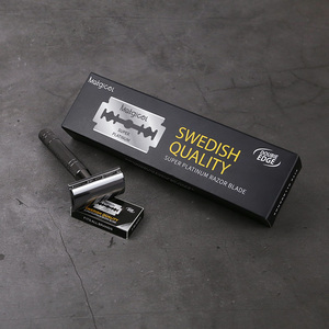 Rasoi di Sicurezza Monouso in Acciaio Inossidabile Originali del Produttore Svedese, Lame a Doppio Taglio per la Cura della Pelle e della Barba - Product Image 6