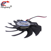 Dissipateur thermique sans cadre, ventilateur Axial VGA 8010 80x80x10mm cc 12V 24V PWM 3000 tr/min, à faible bruit, sans balais, 80mm