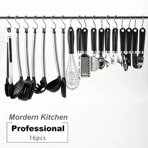 Kitchen Utensils With kitchen gadgets all in one set Hollow Steel Handle