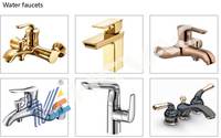 Poignées de porte en laiton décoratives de haute qualité serrures robinet accessoires sanitaires Machine de revêtement PVD/système de revêtement pvd multi arc