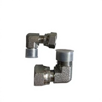 Raccord hydraulique droit en acier inoxydable et acier au carbone usiné sur mesure, connecteur de tuyau robuste
