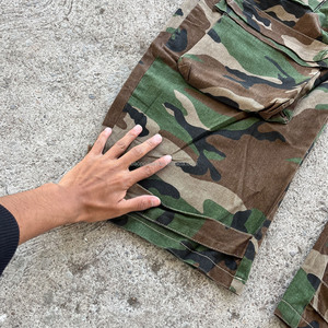 Carpenter <strong>Pants</strong> Oversized Custom Heavy Thick Vintage Straight Wide Leg Baggy Camouflage Sweatpants Tracks Camo Cargo <strong>Pants</strong> Men - Product Image 3