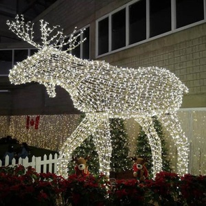 Su misura 24V 120V 240V gigante cervi 3d motif luci per la luce di natale display - Product Image 5