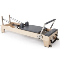 Bodybuilding en bois d'érable blanc avec divers équipement de lit de Pilates de couleur