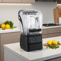 Blender commercial haute vitesse Lohas 3 en 1, extracteur de jus multifonctionnel industriel robuste, machine à smoothies