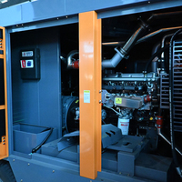 146SCYT-12-18 Compresseur d'air portable lubrifié diesel haute pression avec moteur et moteur pour plates-formes de forage de puits d'eau minière