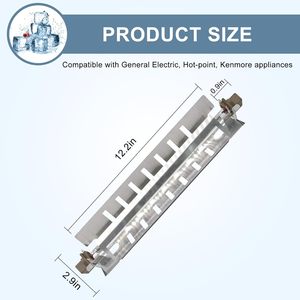 Kit de Calentador de Descongelación para Refrigerador Ami Parts WR51X10055 con Sensor y Termostato 110-120 V, Acero Inoxidable, Fácil Instalación - Product Image 5