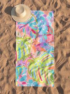 منشفة شاطئ قابلة للعكس - تصميم عصري بطباعة على الوجهين - Product Image 2