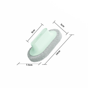 Multi-Purpose Handle Sponge Wipe Kitchen Bath <b>Pool</b> Cleaning Brush with Magic Decontamination - Product Image 6