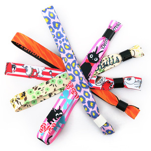 <strong>Custom</strong> Personalized Fabric <strong>Bracelet</strong> - Product Image 1