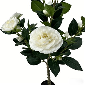 <b>Artificial</b> Camellia <b>Tree</b> Faux Camellia <b>Tree</b> Camellia <b>Tree</b> Potted <b>Artificial</b> flowers - Product Image 6