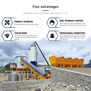 Prix d'une centrale à béton fixe entièrement automatique de petite taille, capacité 35m3, pour usine. - Product Image 6