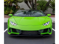 Kit carrosserie de pare-chocs avant semi-carbone style EVO amélioré pour Lamborghini Huracan LP580 LP610, kit de voiture personnalisé, accessoires automobiles