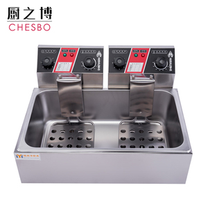 ความจุ<span class=keywords><strong>ส</strong></span>ู<span class=keywords><strong>ง</strong></span> 22L อุตสาหกรรมอาหารไ<span class=keywords><strong>ฟ</strong></span><span class=keywords><strong>ฟ</strong></span>้าลึก Fryer French Fries เครื่อ<span class=keywords><strong>ง</strong></span> - Product Image 4