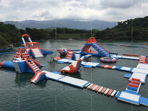 Biển Nổi Nước Obstacle Khóa Học Inflatable Công Viên Nước Aqua Park Trong Mùa Hè - Product Image 2